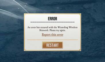 Ошибка с Wizarding Wireless Network: каким заклятием её устранять?