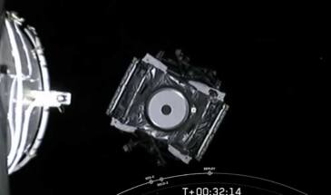 Вывод на орбиту спутника связи AMOS-17 [видео]