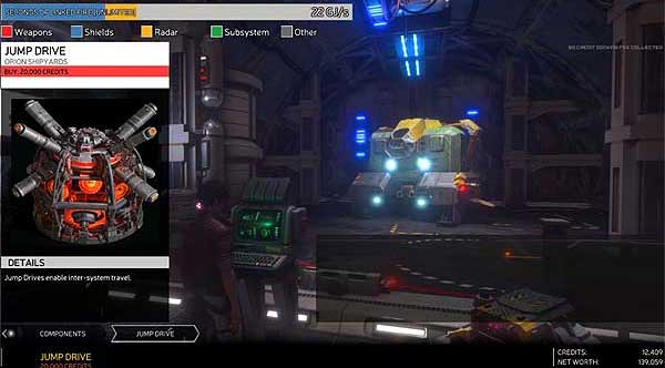 Прыжковый двигатель в Rebel Galaxy Outlaw: как раздобыть его побыстрее