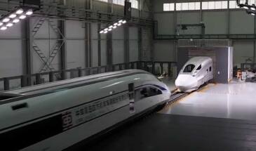 CRRC провела рекордный краш-тест высокоскоростных локомотивов