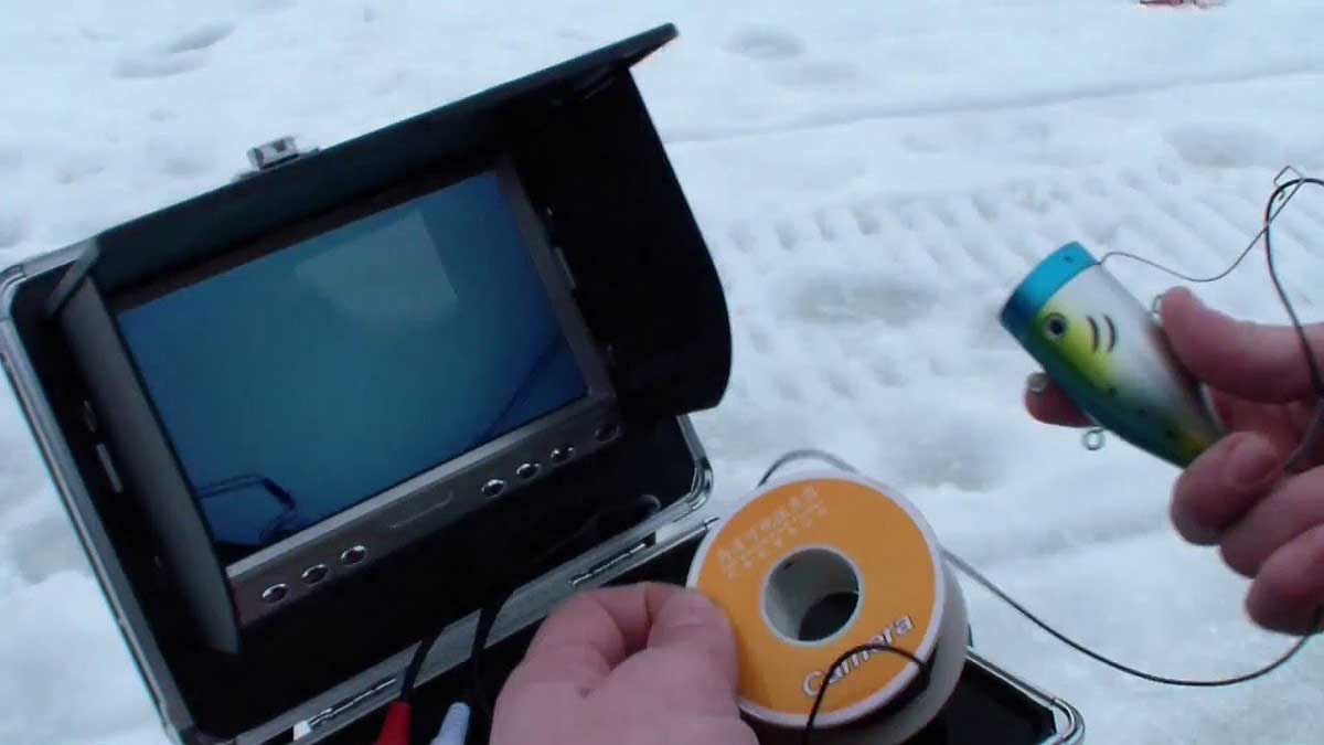 Подводная видеокамера Lucky FF3308-8 - настоящий разведчик на зимней рыбалке!