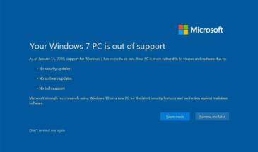 Заставка «Ваш ПК с Windows 7 не поддерживается»: как отключить с гарантией