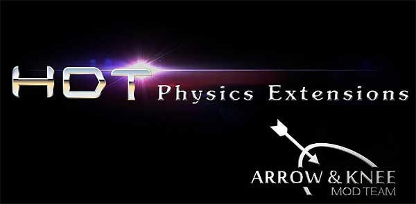 Реалистичная физика в игре Скайрим - HDT Physics Extensions