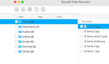 Восстановление удаленных данных с iBoysoft Data Recovery для Mac