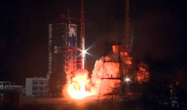 Китайская РН CZ-2D успешно вывела на орбиту 4 спутника [видео]