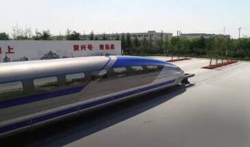 Маглев с проектной скоростью 600 км/ч начала испытывать китайская CRRC [видео]