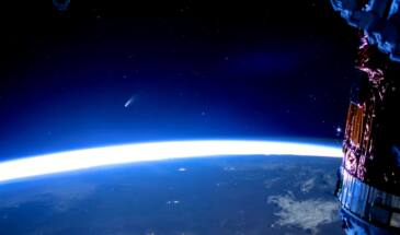 Комета Neowise над Землей: уникальное 4K-видео c борта МКС