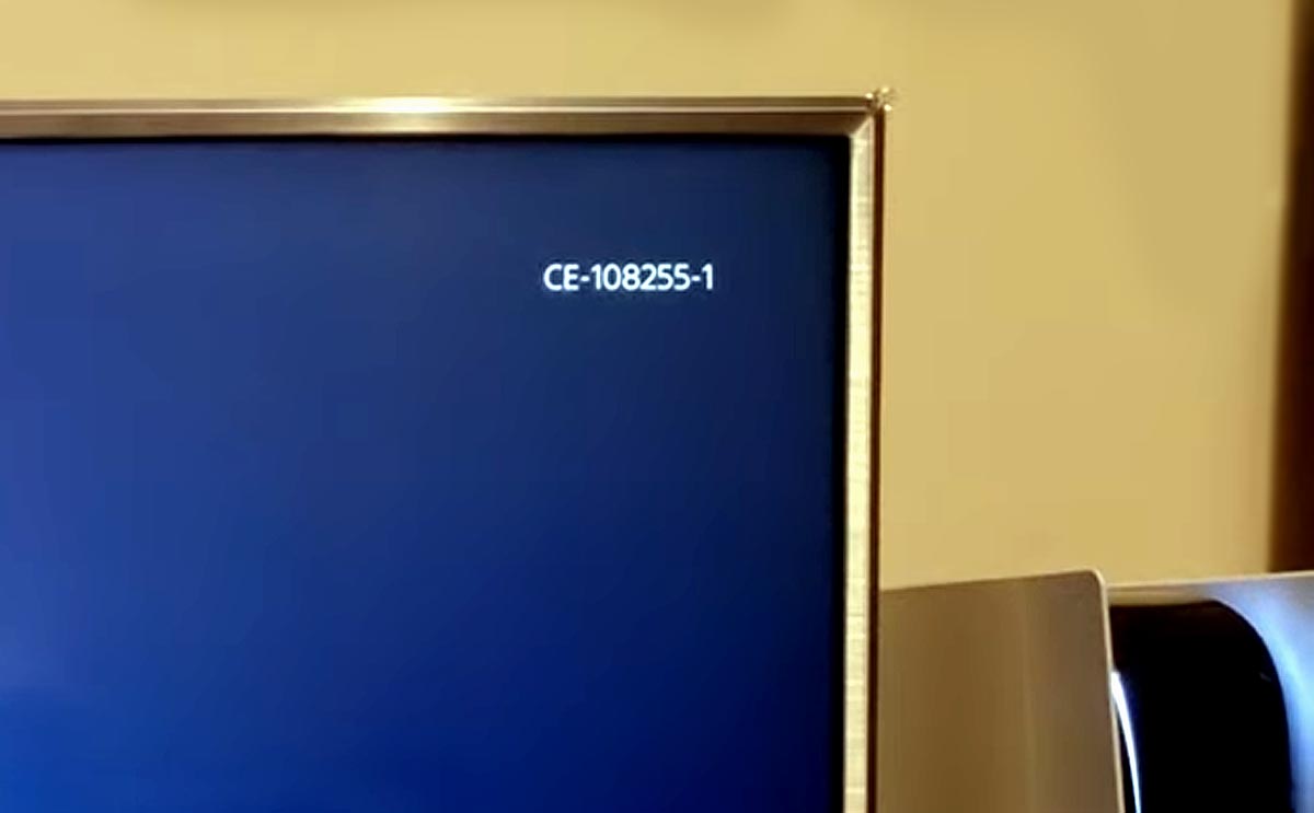 Ошибка CE-108255-1 у PS5: что делать (вариантов 3)