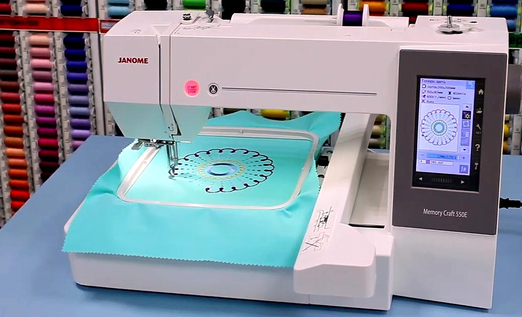 Обзор швейной машинки Janome Memory Craft 500E