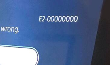 Ошибка E2-00000000 у PS5: два способа её устранить