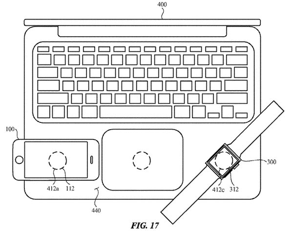 MacBook с беспроводной зарядкой для iPhone и AirPods: у Apple уже есть патент