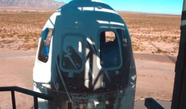 Очередной полёт туристического New Shepard с 6 пассажирами [видео]