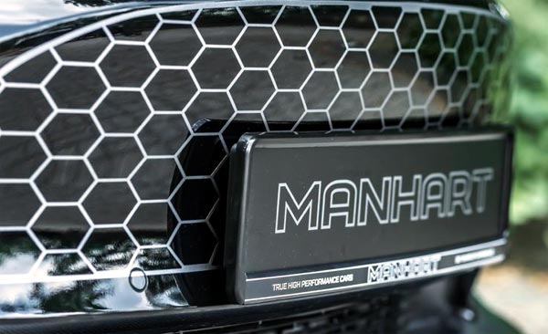 Электромобиль Tesla Model 3 в версии Manhart: решетка радиатора и 530 л.с.