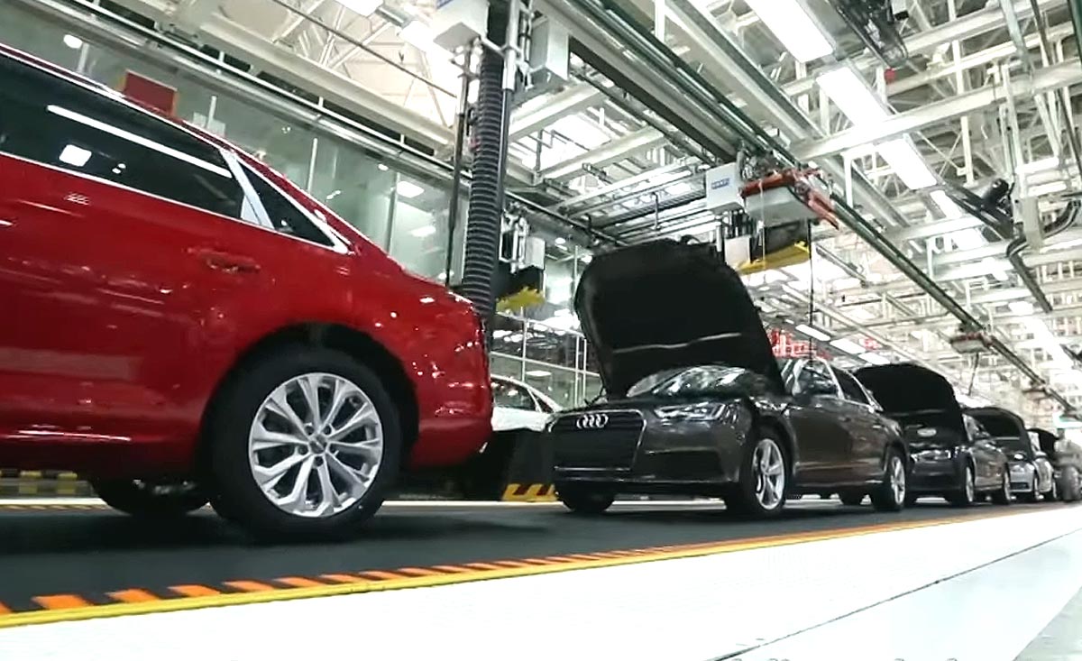 FAW и Audi запустили завод электромобилей в Китае [видео]