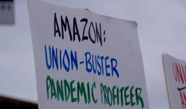 Amazon принимает меры против создания профсоюза в своих отделениях