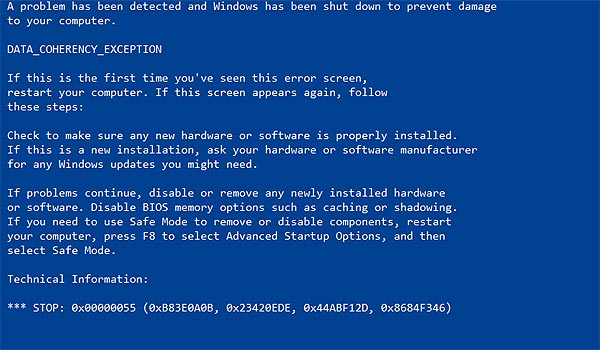 Фейковая ошибка или "синий экран смерти" в Windows: если очень нужно