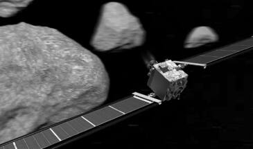DART по астероиду: видео первого попадания