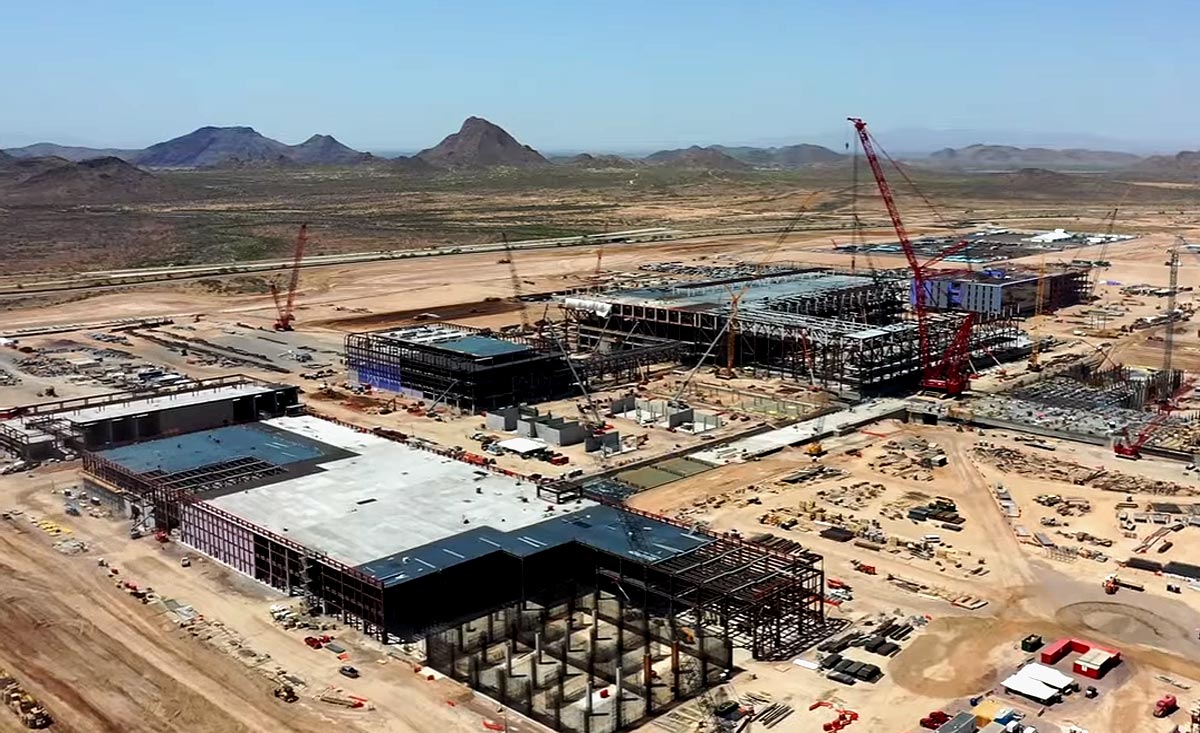 $40 млрд вкладывает TSMC в новый завод в Аризоне [видео]