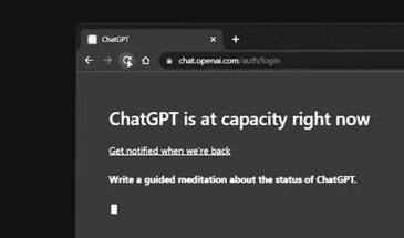 ChatGPT Is at Capacity: что делать, когда с серверами все ОК