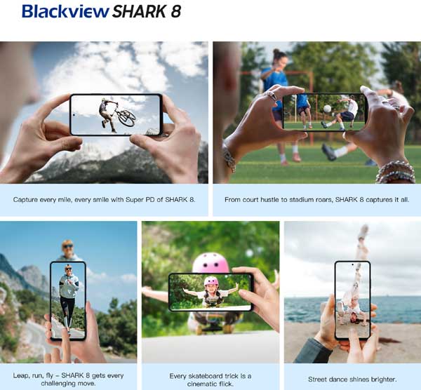 Обзор смартфона Blackview SHARK 8 - камера