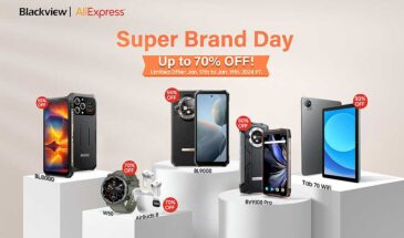 Скидки до 70% на 6 новинок Blackview к Super Brand Day на AliExpress!