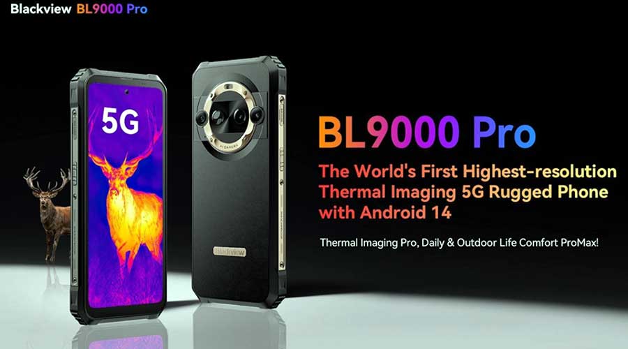 Blackview BL9000 Pro - защищенный 5G-смартфон с тепловизионной камерой FLIR и Android 14 - обзор