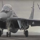 «Звезда» — о работе Су-33 и МиГ-29КУБ с авианесущего крейсера «Адмирал Кузнецов» [видео]