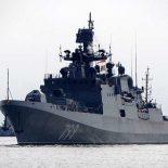 Фрегат «Адмирал Макаров» завершил этап подготовки в Баренцевом море [видео]