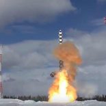 Бросковые испытания РС-28 «Сармат» на космодроме «Плесецк» [видео]