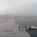 Выход в море первого построенного в КНР авианосца [видео]