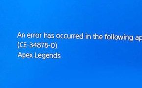 Ошибка CE-34878-0 в Apex Legends на PS4: если не ждать патча?