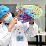 Китайские медики создали 3D-модель легких с очагом коронавируса [фото]
