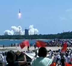 Запуск модуля «Вэньтянь» к станции «Тяньхэ» [видео]