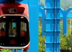 Экспериментальная линия поездов на магнитной подвеске заработала в Китае [видео]